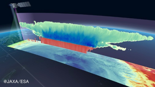 EarthCARE衛星（はくりゅう）のシナジー初画像公開について記者説明会を開催