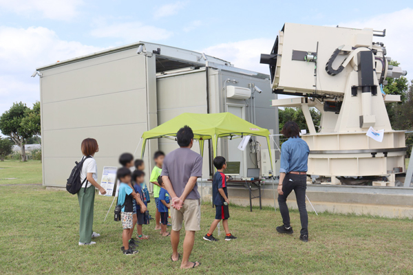 光望遠鏡の見学