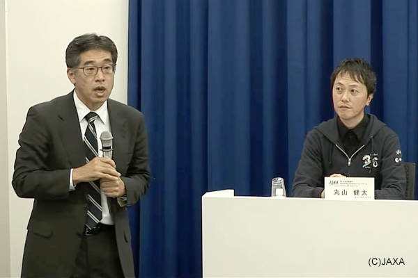 記者説明会の様子（11月27日）